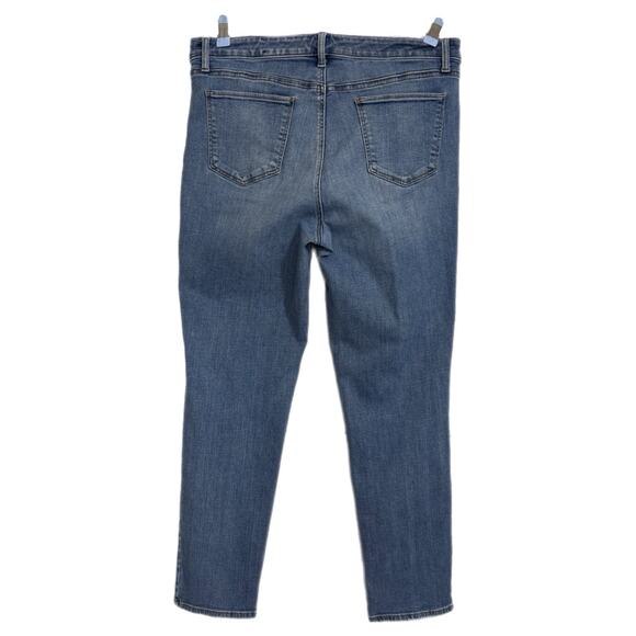 Slim Ankle Jeans Talbots Flawless 14 Stretch High Rise Mid Wash Preppy Capsule - Picture 4 of 15